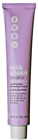 Milk Shake Creative 8.1/8A Ash Light Blonde CONDITIONING Permanent Hair Color 3.4 Ounce 100 Milliliters