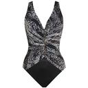 Miraclesuit Women's Swimwear Lux Linx Charmer Soft Cup Tummy Control One Piece Swimsuit