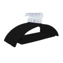 MIZGI Premium Velvet Hangers (Pack of 30) Heavyduty- Non Slip No Shoulder Bump Suit Hangers - Chrome Hooks,Space Saving Clothes Hangers,Rounded