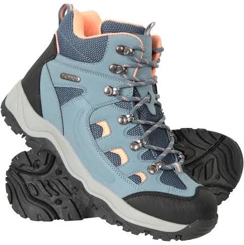 Mountain Warehouse Adventurer Womens Boots - Waterproof Rain Boots - Blue AU Size 8.5 - AfterPay & zipPay Available
