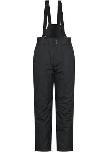 Mountain Warehouse Dusk Short Mens Ski Pants - Warm Salopettes - Winter Clothing - Black - M - AfterPay & zipPay Available