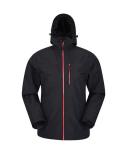 Mountain Warehouse Mens Brisk Extreme Waterproof Jacket Black M Mixed Mens Waterproof Jacket