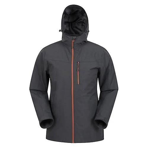 Mountain Warehouse Mens Brisk Extreme Waterproof Jacket Blue L Mixed Mens Waterproof Jacket