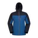 Mountain Warehouse Mens Brisk Extreme Waterproof Jacket Blue XL Mixed Mens Waterproof Jacket