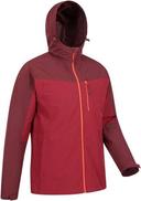 Mountain Warehouse Mens Brisk Extreme Waterproof Jacket Red S Mixed Mens Waterproof Jacket