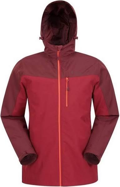 Mountain Warehouse Mens Brisk Extreme Waterproof Jacket Red S Mixed Mens Waterproof Jacket