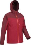 Mountain Warehouse Mens Brisk Extreme Waterproof Jacket Red XXS Mixed Mens Waterproof Jacket