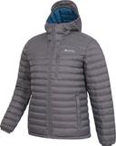 Mountain Warehouse Mens Henry II Extreme Down Filled Padded Jacket Charcoal 4XL Mixed Mens Padded Jacket