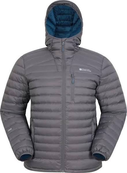 Mountain Warehouse Mens Henry II Extreme Down Filled Padded Jacket Charcoal 4XL Mixed Mens Padded Jacket