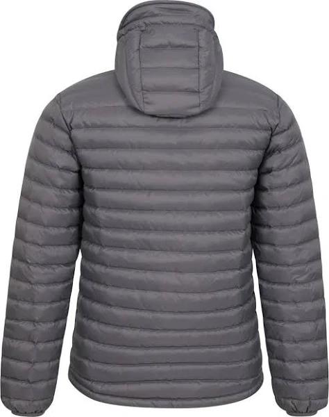 Mountain Warehouse Mens Henry II Extreme Down Filled Padded Jacket Charcoal L Mixed Mens Padded Jacket