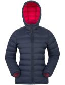 Mountain Warehouse Seasons Women's Reflective Jacket Ladies Padded Winter Coat - Silver - Womens Size 10 AU - AfterPay & zipPay Available