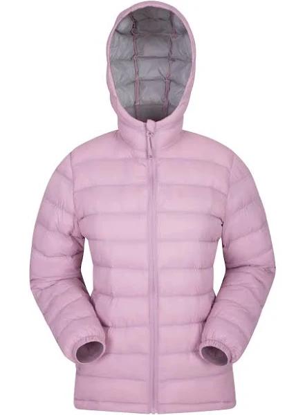 Mountain Warehouse Womens/Ladies Seasons Padded Jacket Pink 8 UK Mixed Womens Padded Jacket