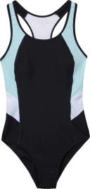 Mountain Warehouse Womens/Ladies Take The Plunge One Piece Swimsuit Black 8 UK Mixed Womens One Piece Swimsuit