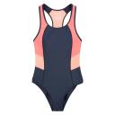 Mountain Warehouse Womens/Ladies Take The Plunge One Piece Swimsuit Navy 8 UK Mixed Womens One Piece Swimsuit