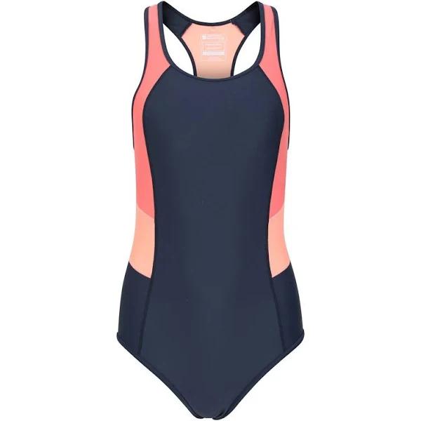 Mountain Warehouse Womens/Ladies Take The Plunge One Piece Swimsuit Navy 8 UK Mixed Womens One Piece Swimsuit