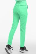 Movement by Butter-Soft Capricorn Women’s 7-Pocket Skinny Pintuck Scrub Pants in Neo Mint | Size XL Polyester/rayon/spandex