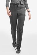 Movement by Butter-Soft Capricorn Women’s 7-Pocket Skinny Pintuck Scrub Pants in Pewter | Size 3x Polyester/rayon/spandex