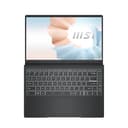 MSI - Intel i7-1195G7 - Intel Iris XE Graphics - DDR4 3200 8GB Memory - Carbon Gray - 512 GB PCIe SSD - 14.0" Screen - Modern 14 B11MOU-1025 - Thin An