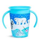 Munchkin WildLove Trainer Miracle 360 Cup, Toddler Cup Set, BPA Free Baby & Toddler Sippy Cups, Non Spill Cup, Dishwasher Safe Baby Cup, Leakproo
