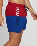 Nautica 16 Inch Logo Colour Block Quick-dry Swims Red - XX-Large - AfterPay & zipPay Available