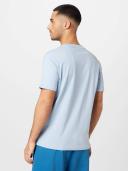 New Balance Essentials Stacked Logo Cotton Short Sleeve T-Shirt Blue S Man MT31541-LAY-S