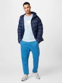 New Balance Essentials Stacked Logo Cotton Short Sleeve T-Shirt Blue S Man MT31541-LAY-S