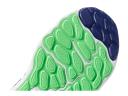 New Balance Men's Fresh Foam x 1080v12 Blue/Green Apple/Vibrant Spring/Victory Blue - Size 12