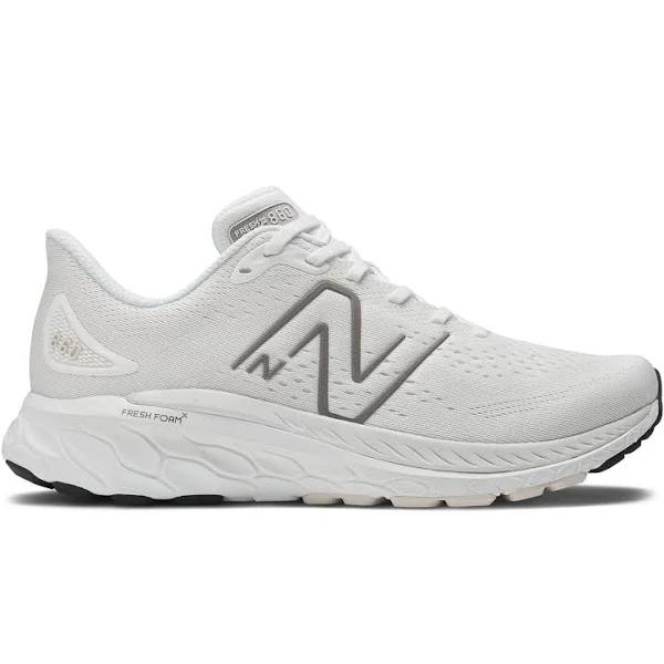 New Balance Men's Fresh Foam x 860v13 White/Dark Silver Metallic/Reflection - Size 10.5