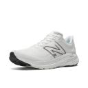 New Balance Men's Fresh Foam x 860v13 White/Dark Silver Metallic/Reflection - Size 15