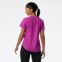 New Balance Q Speed Jacquard Short Sleeve Womens L / Vibrant Spring Glo