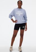 New Balance Women's Essentials Reimagined Archive Cotton Fitted Short Black - Size 2XL