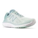 New Balance Women's Fresh Foam 680v7 Light Moonstone/Cosmic Jade/Silver Metallic - Size 10