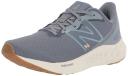 New Balance Women's Fresh Foam Arishi V4 Arctic Grey/Light Arctic Grey/Light Gold Metallic/Gum 020 - Size 10.5