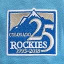 New Era Colorado Rockies Alt 25th Anniversary Iceberg Hat Club Exclusive 59FIFTY Fitted Hat Light blue/royal
