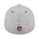 New Era Gray Seattle Seahawks 2022 NFL Training Camp Official Coach 39Thirty Flex Hat