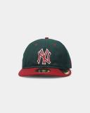 New Era Los Angeles Dodgers 'Beets & Greens' 59Fifty Retro Crown Fitted Dark Green/Cardinal