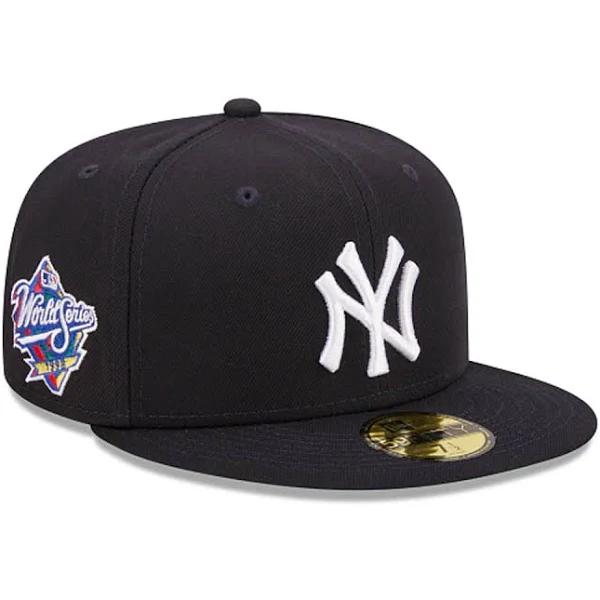 New Era New York Yankees Official Team Colours 1998 World Series Side Patch 59Fifty Fitted
