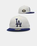 New Era San Diego Padres 40th Anniversary 'Off White 2-Tone World Series Patch' 59Fifty Fitted Chrome White/OTC