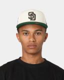 New Era San Diego Padres 40th Anniversary 'Off White 2-Tone World Series Patch' 59Fifty Fitted Chrome White/OTC