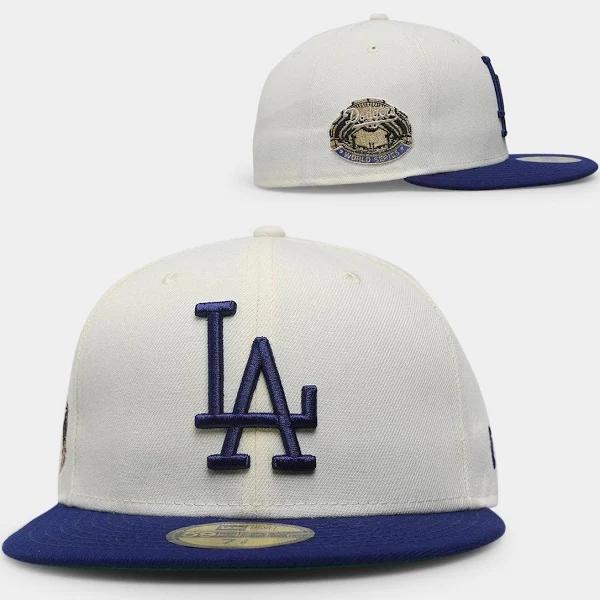 New Era San Diego Padres 40th Anniversary 'Off White 2-Tone World Series Patch' 59Fifty Fitted Chrome White/OTC