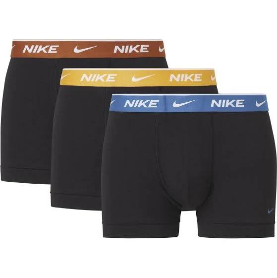Nike 0000ke1008 Boxer 3 Units Black XL Man 0000KE1008-C48-XL