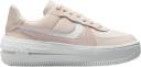 Nike Air Force 1 PLT.AF.ORM Womens Pastel Shoes - Size 6 - 100 White/Medium Soft Pink/Barely volt/baltic Blue