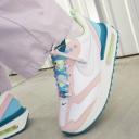 Nike Air Max Dawn Womens Soft Pink Shoes - Size 6.5 - White/white/medium Soft pink/baltic Blue/Barely volt/phantom
