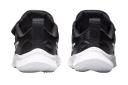 Nike Boys' Star Runner 3 Toddler Velcro Running Shoes (Black/Black/Dark Smoke Grey, Size 4C US)