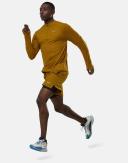 Nike Challenger Men's Dri-FIT 18cm (approx.) Brief-Lined Running Shorts - Brown - 50% Recycled Polyester