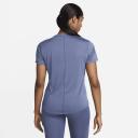 Nike Dri-FIT One Women's Standard-fit Short-Sleeve Top - 50% Recycled Polyester - Blue