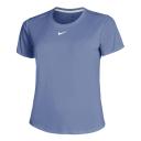 Nike Dri-FIT One Women's Standard-fit Short-Sleeve Top - 50% Recycled Polyester - Blue
