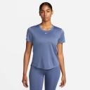 Nike Dri-FIT One Women's Standard-fit Short-Sleeve Top - 50% Recycled Polyester - Blue