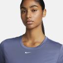 Nike Dri-FIT One Women's Standard-fit Short-Sleeve Top - 50% Recycled Polyester - Blue