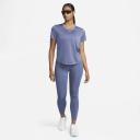 Nike Dri-FIT One Women's Standard-fit Short-Sleeve Top - 50% Recycled Polyester - Blue